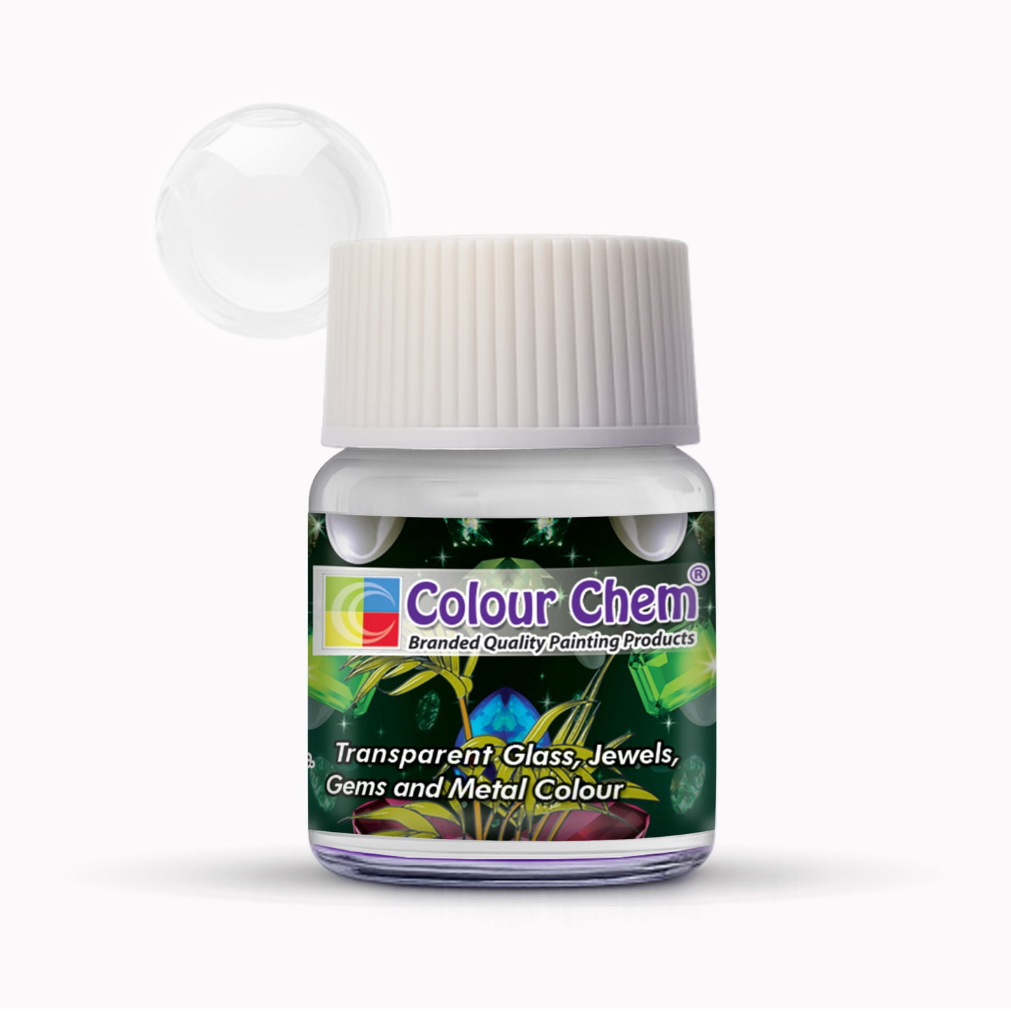 Glass Transparent Colour - 20 ml Bottle