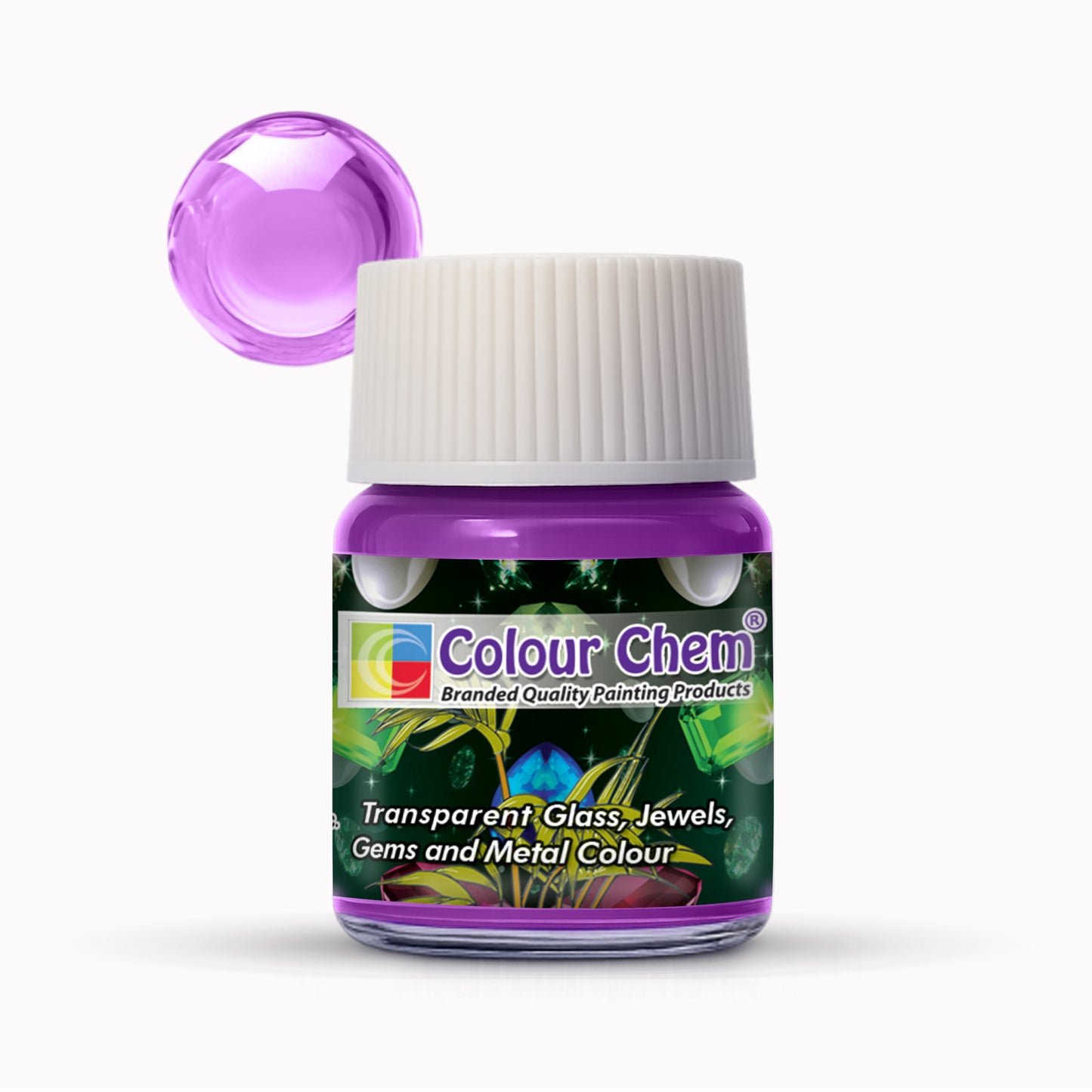 Glass Transparent Colour - 20 ml Bottle