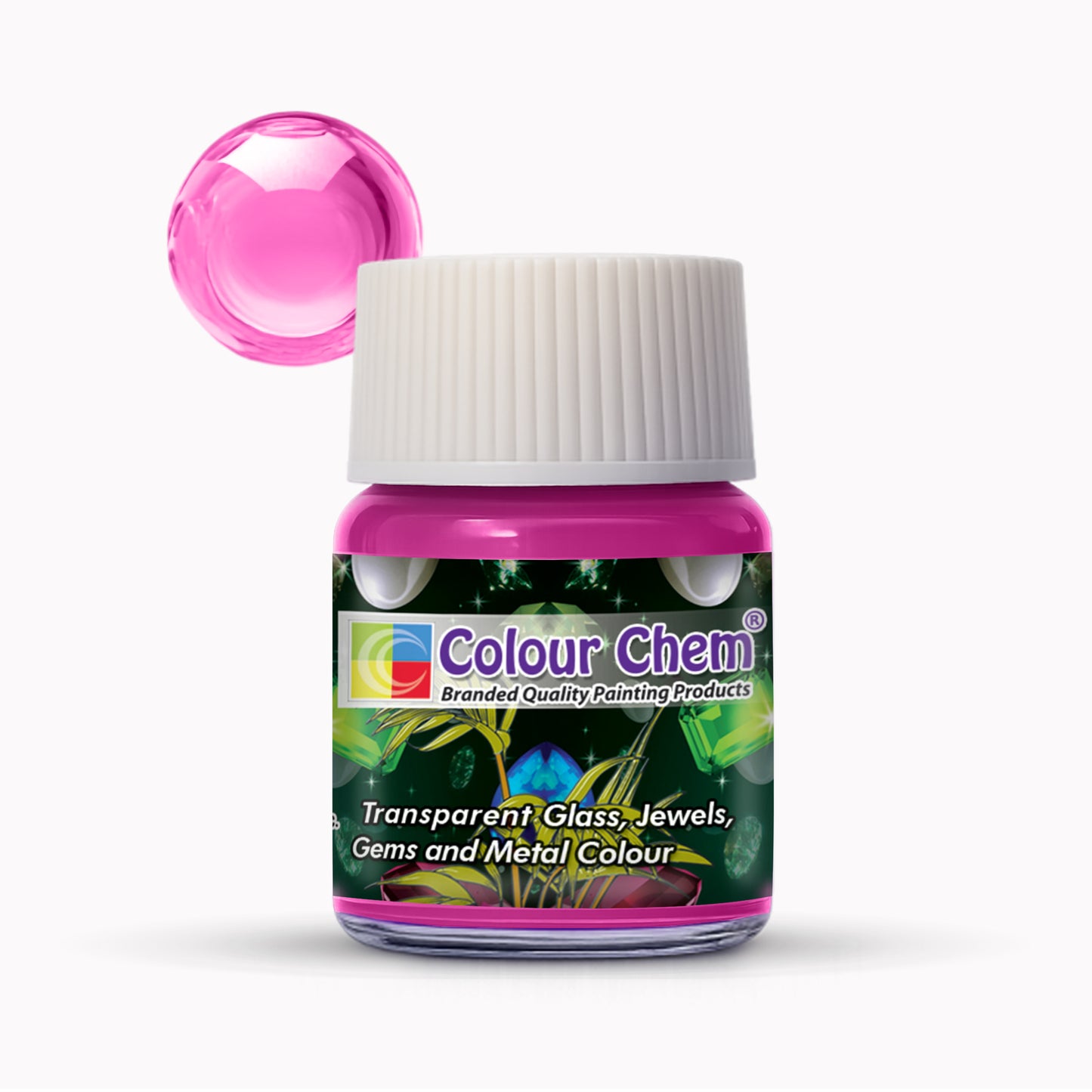 Glass Transparent Colour - 20 ml Bottle