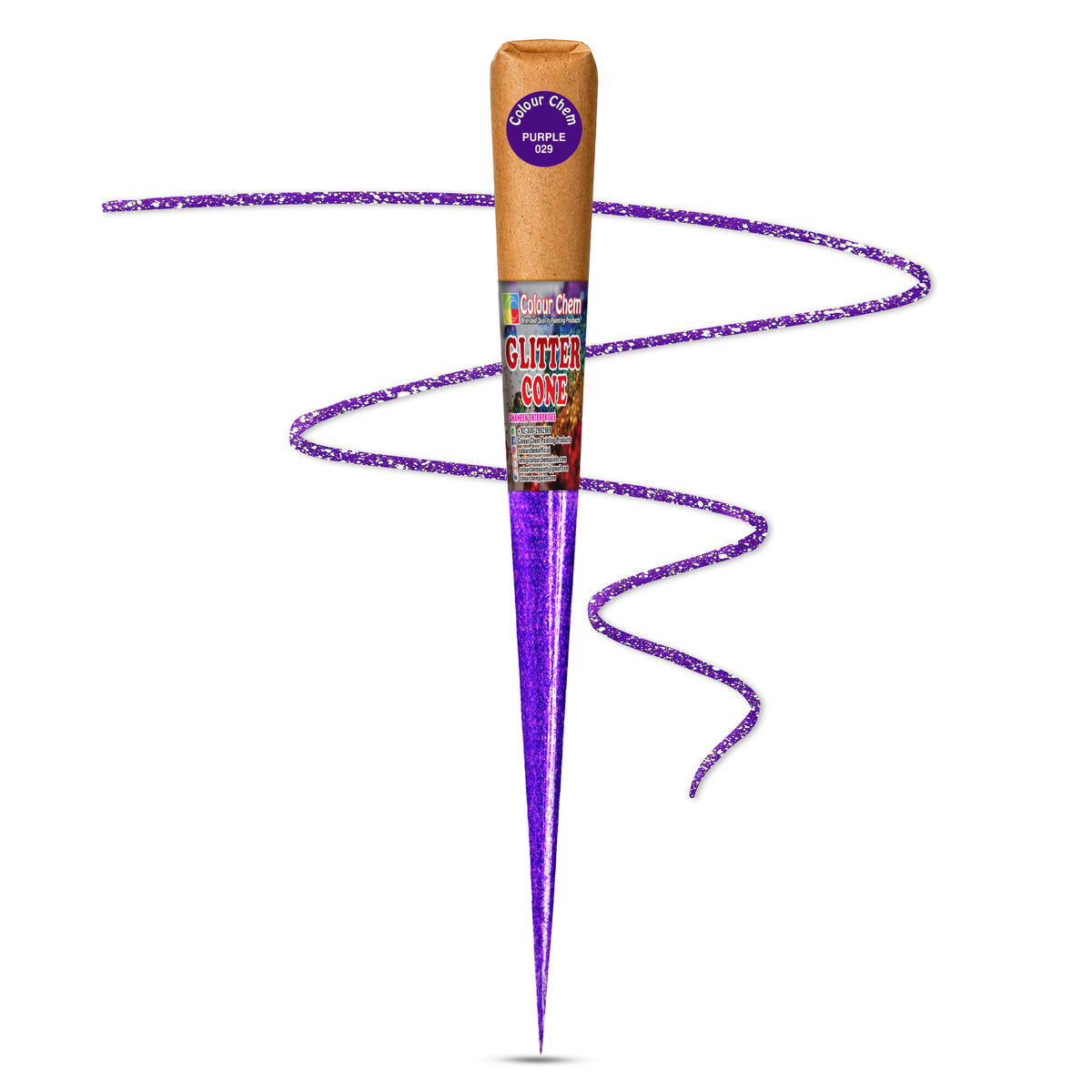 Glitter Cone - 40 gm Cone