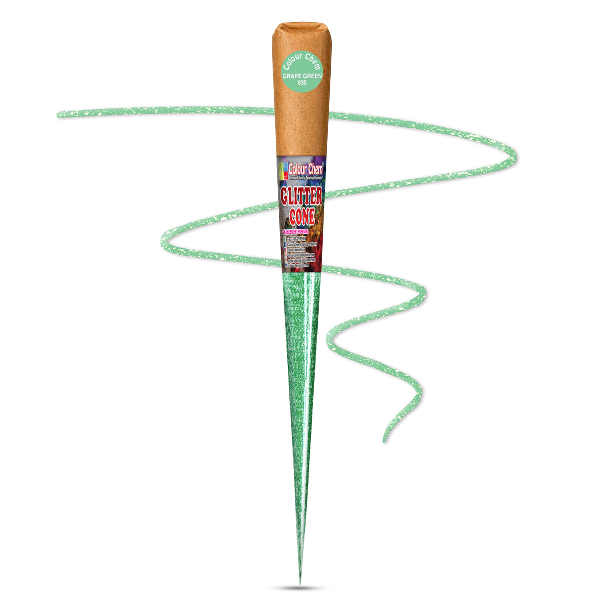 Glitter Cone - 40 gm Cone