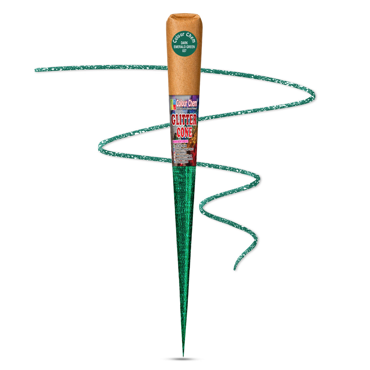 Glitter Cone - 40 gm Cone