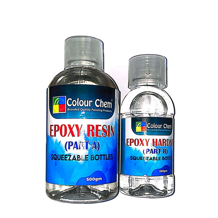 Epoxy Resin Clear & Hardener Kit - 750gm