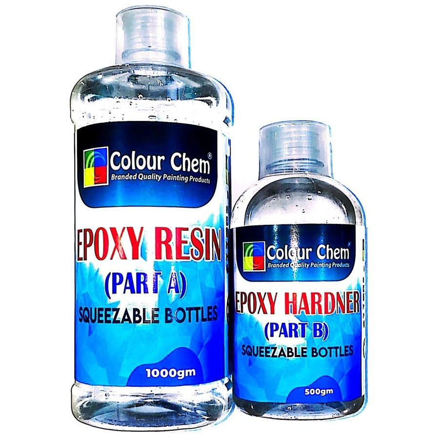 Epoxy Resin Clear & Hardener Kit - 1500gm