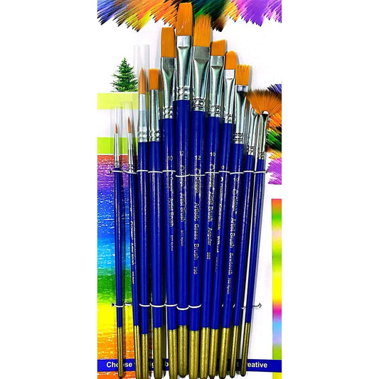 Mix Brushes - 12 pcs