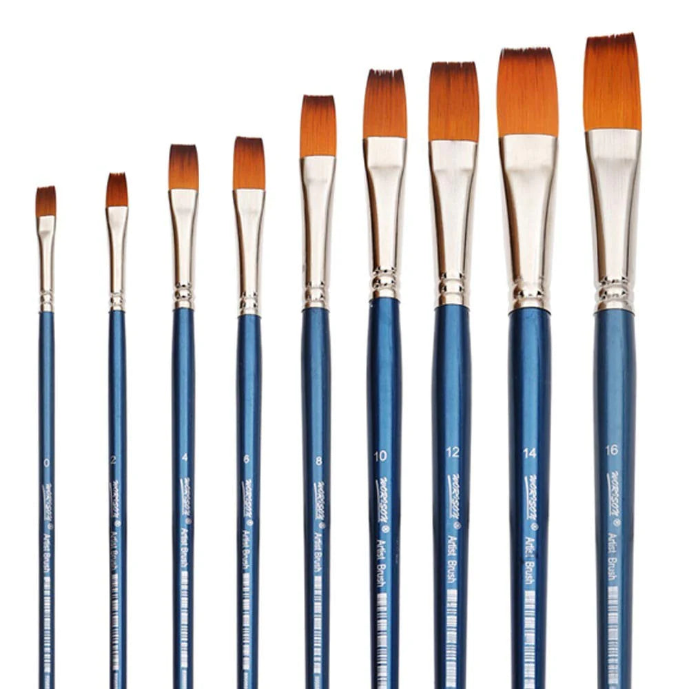 Flat Brush – 9 pcs